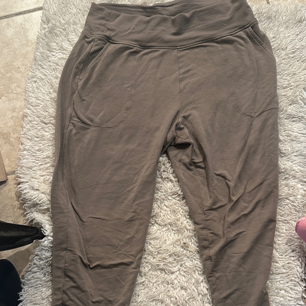 Athleta Taupe Jogger Pants